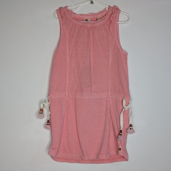 Scotch & Soda Pink Cinch Tie Waist Dress 6 - Picture 1 of 10
